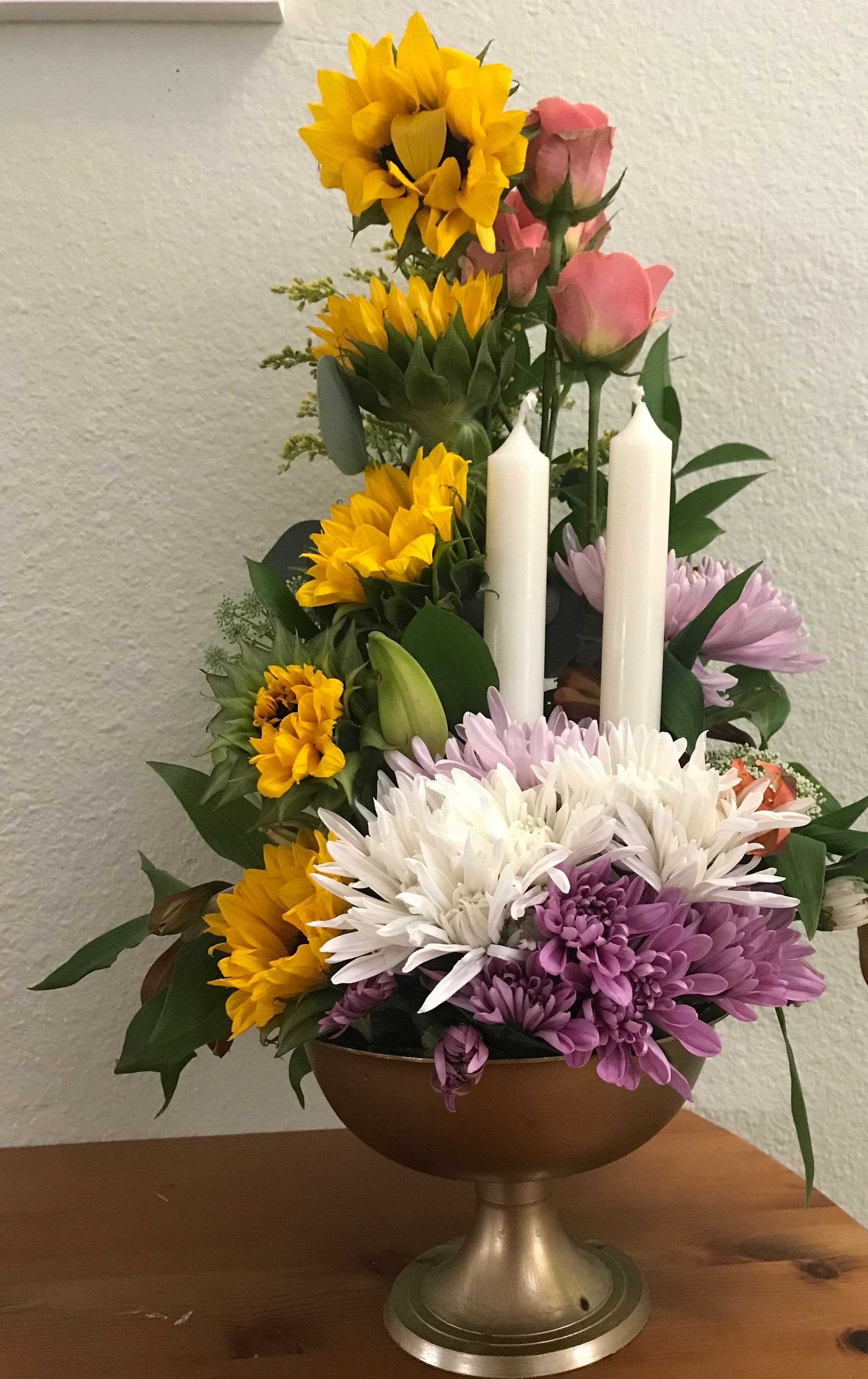 Encinitas flower arrangement IMG 5960