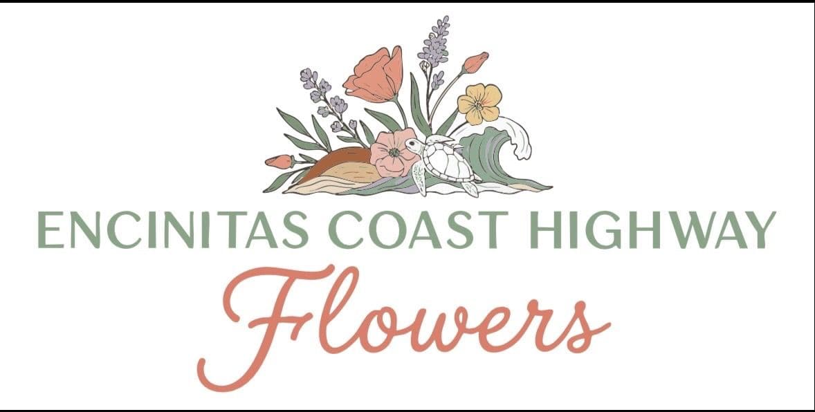 Encinitas flower arrangement logo